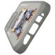 6. Nimmy Glasses Cool Cat Case für iPhone 15 Pro Max - Grau