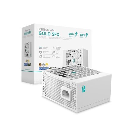 7. DeepCool PS850G-FE weißes Netzteil