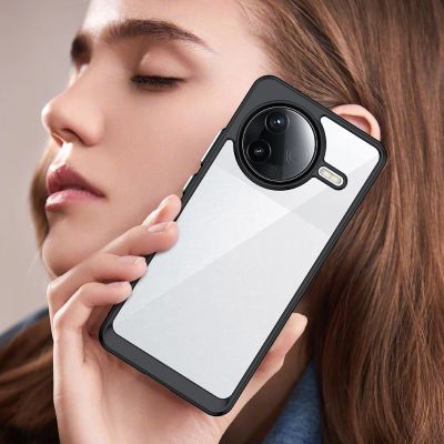6. Outer Space Case mit Gelrahmen für Xiaomi Poco F7 Ultra - Schwarz