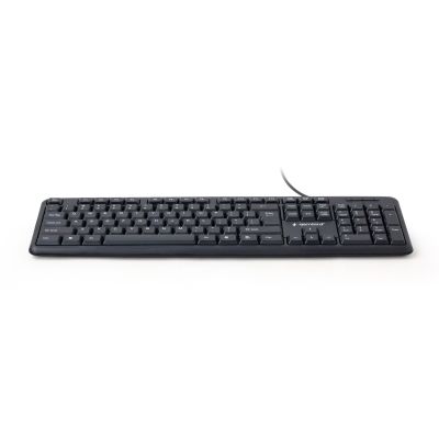 3. GEMBIRD KB-U-103 Tastatur (USB 2.0; (US); schwarz)