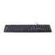3. GEMBIRD KB-U-103 Tastatur (USB 2.0; (US); schwarz)