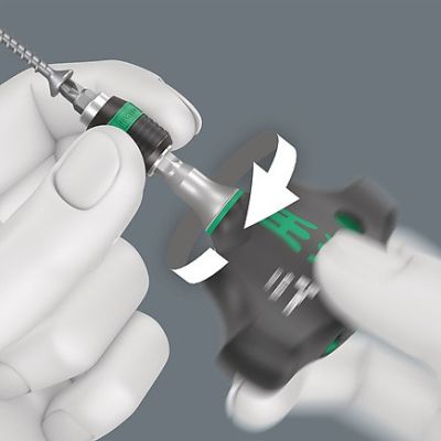 3. WERA T-Ratschen-Bit-Set 1/4" 17-teilig im Koffer KRAFTFORM KOMPAKT 400 RA SET1