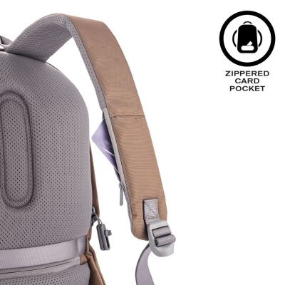 13. XD DESIGN ANTI-DIEBSTAHL-RUCKSACK BOBBY SOFT BRAUN P/N: P705.796