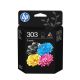 2. HP 303 Kombipaket Schwarz + CMY 3YM92AE