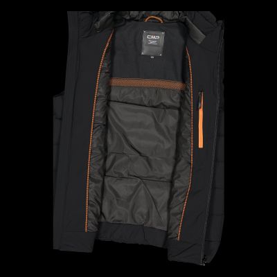 4. CMP Herren Insulated Vest Wintersportweste schwarz (34K0757/U901)