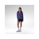 5. ROSSIGNOL Damen-Hoodie mit Strukturmuster, mittellang, marineblau