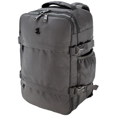 4. Grauer Flugzeugrucksack mit Laptopfach SEMI LINE