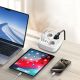 4. Tech-Protect PCS3X4 Steckdosenleiste, 3 Steckdosen, 2xUSB-A, 2xUSB-C 200 cm - weiß