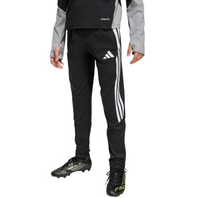 7. adidas Tiro 26 Wettkampf-Trainingshose für Kinder, Schwarz-Weiß, KA5133