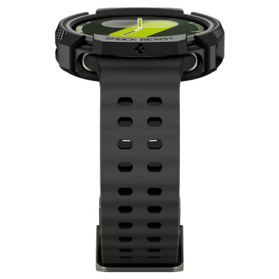 8. Spigen Rugged Armor Case für Samsung Galaxy Watch 8 40 mm – Mattschwarz