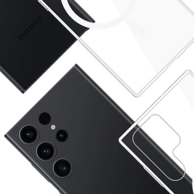 12. 3mk Clear MagCase Hülle für Samsung Galaxy S23 Ultra – transparent