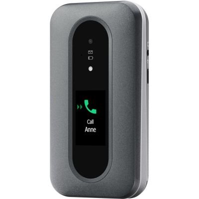 8. Doro Leva L30 7,11 cm (2,8") 142,7 g Schwarz, Weiß Funktionsfähiges Handy