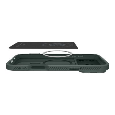 8. Spigen Optik Armor MagSafe Case für iPhone 17 Pro - Grün