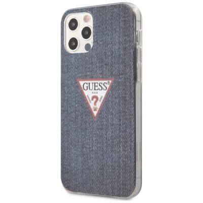 2. Guess, GUHCP12LPCUJULDB iPhone 12 Pro Max 6,7" Marine/Dunkelblau Hardcase Jeans Collection