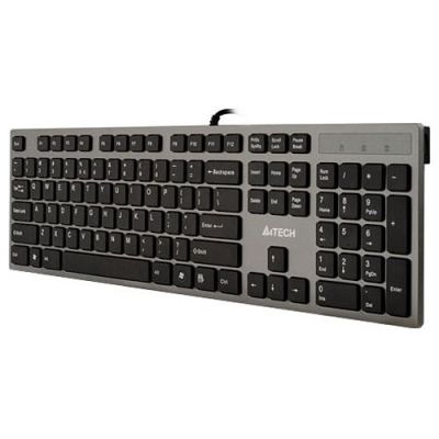 A4 TECH KV-300H Membrantastatur A4TKLA39976 (USB 2.0; (US); schwarz)