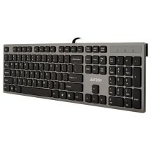 A4 TECH KV-300H Membrantastatur A4TKLA39976 (USB 2.0; (US); schwarz)
