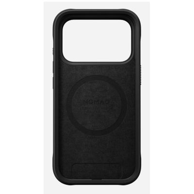 6. Nomad Robuste Lederhülle für 16 cm (6,3") Mobiltelefone, Schwarz