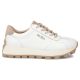 3. Leder-Plateau-Sneaker, weiß, Filippo DP7498