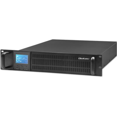 2. USV-Rack Qoltec Reiner Sinus LCD 3000VA 2400W Notstromversorgung