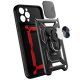 8. Hybrid Armor Camshield Hülle für iPhone 14 Pro Max gepanzerte Hülle mit Kameraabdeckung blau