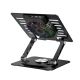 5. Wozinsky WDCX-X16-AS CoolBase RGB 360°-Kühlständer für Laptop und Tablet – Schwarz