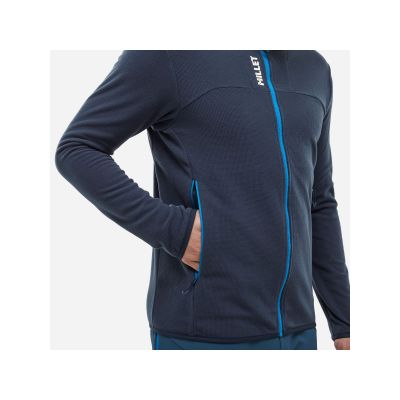 4. MILLET Ubic Lightgrid Jkt M marineblaues Herren-Sweatshirt