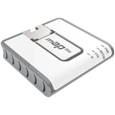3. Mikrotik mAP lite Router in Weiß mit PoE-Unterstützung