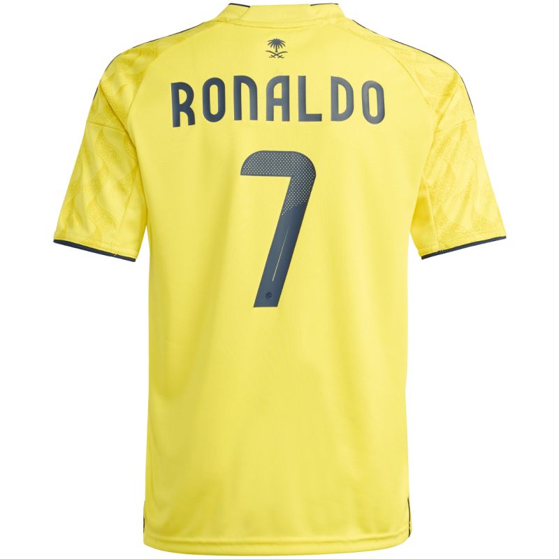 3. adidas Al Nassr FC 2025/2026 Heimtrikot für Kinder, gelb JN7981