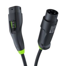 Green Cell Habu Mobiles Ladegerät für Elektrofahrzeuge 11 kW 7 m Typ 2 CEE