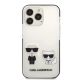 3. Karl Lagerfeld KLHCP13LTPEKCW iPhone 13 Pro / 13 6.1" Hardcase weiß/weiß Karl&Choupette