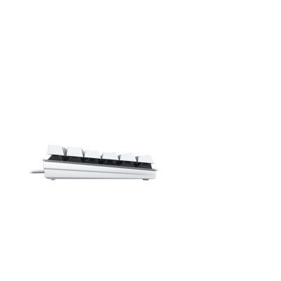 5. CHERRY KC 200 MX Universal-USB-Tastatur QWERTZ, Neusilber, Weiß