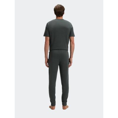 3. Boss Nachtwäsche Waffelpiqué Offen Grün (50535878-345)