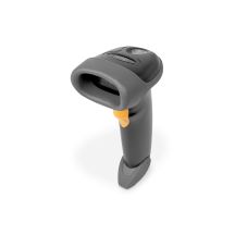 DIGITUS Kabelgebundener Barcodeleser USB-RJ45 2M, 1D und 2D, QR-Code-kompatibel, inklusive Ständer DA-81002