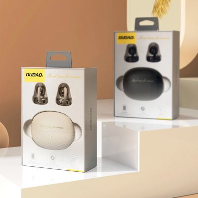 6. Dudao U20 TWS Bluetooth-Kopfhörer, kabellos, Weiß