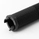 11. Rockbros 40210003001 Mikrofaser-Fahrradlenkergriffe – Schwarz