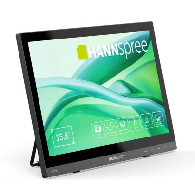 4. Hannspree HT165HPB Computermonitor 39,6 cm (15,6 Zoll) 1920 x 1080 px Full HD LCD-Touchscreen Schwarz