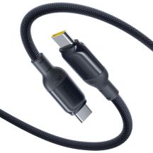 Baseus PicoGo Schnellladekabel 240W USB-C auf USB-C, 1 m – Schwarz