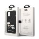 8. Karl Lagerfeld KLHMP14MSSKCK iPhone 14 Plus 6.7" Hardcase schwarz / schwarz Liquid Silicone Karl & Choupette Magsafe