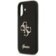 6. Guess Silikonhülle mit großem 4G-Schriftzug für iPhone 17 – Schwarz