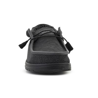 4. HEYDUDE WALLY SOX MICRO TOTAL SCHWARZ 40019-0XJ