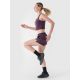 7. Schnelltrocknende Damen-Laufshorts 4F 4FWAW24TFSHF0758-50S