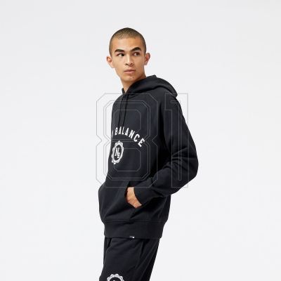 11. New Balance Sport Seasonal French Terry H BK M Sweatshirt MT31901BK