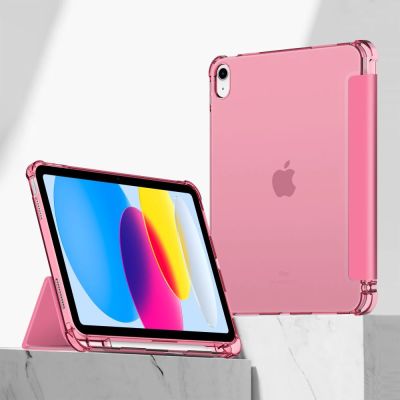 4. Tech-Protect SC Pen Hybrid Hülle für iPad 10 / 2022 – Pink – Transparent