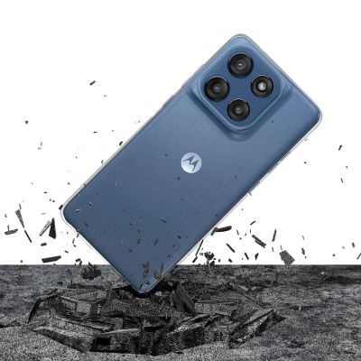 2. 3mk Clear Case für Motorola Moto Edge 60 / 60 Fusion - durchsichtig