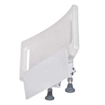 9. Wandmontierter Klappduschstuhl