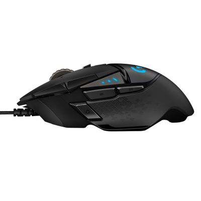 3. Logitech G502 Gaming HERO EU Maus 910-005471 (optisch; 16000 DPI; schwarz)