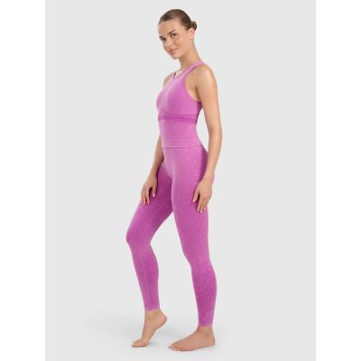 5. Damen 4F Slim Schnelltrocknendes Yoga- und Pilates-Top 4FWAW25TFSLF578-54A
