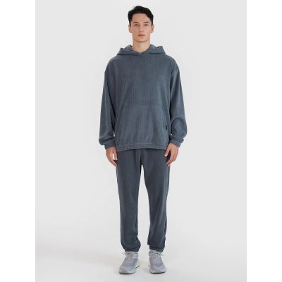 7. Herren Sweatshirt mit Kapuze, offen, 4F 4FRSS25TSWSM2181-22S