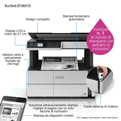 24. Epson EcoTank M2170 Multifunktionsdrucker