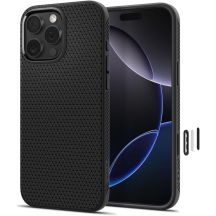 Spigen Liquid Air „T“ MagSafe Case für iPhone 16 Pro Max - Mattschwarz